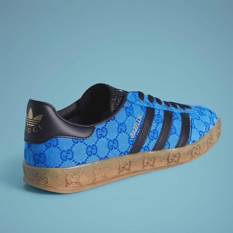 Gucci x adidas Gazelle Blue | IE2265