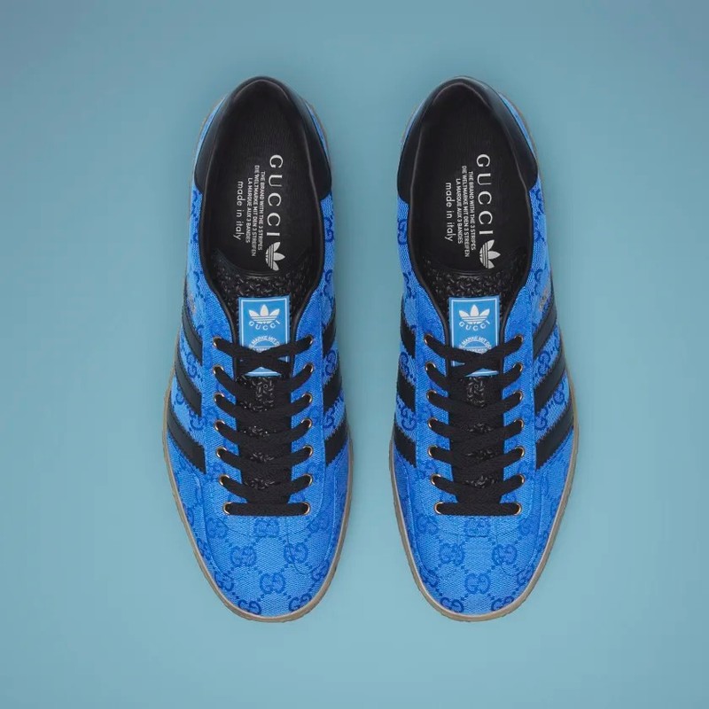 Gucci x adidas Gazelle Blue | IE2265