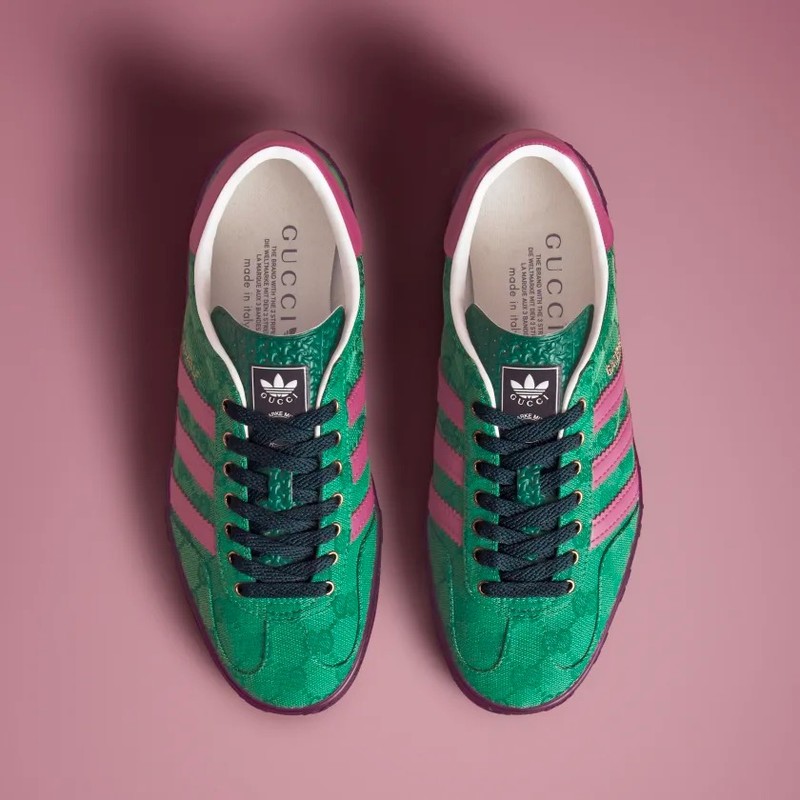 Gucci x adidas Gazelle Pink Strata | IE4795