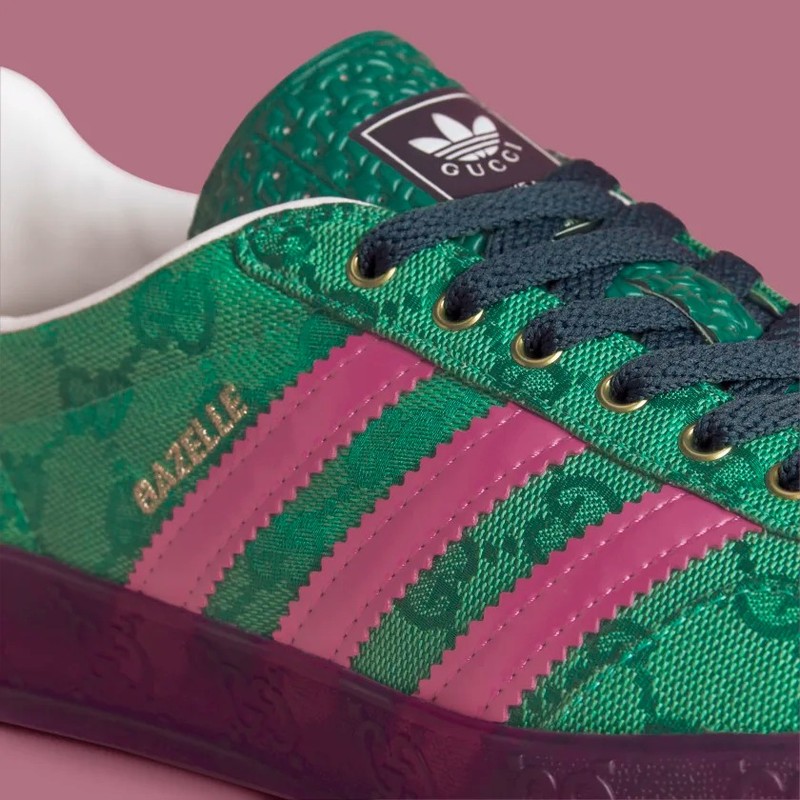 Gucci x adidas Gazelle Pink Strata | IE4795