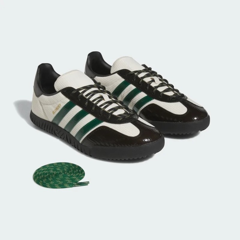 Blondey x adidas Gazelle Indoor "Chalk White" | IF0200