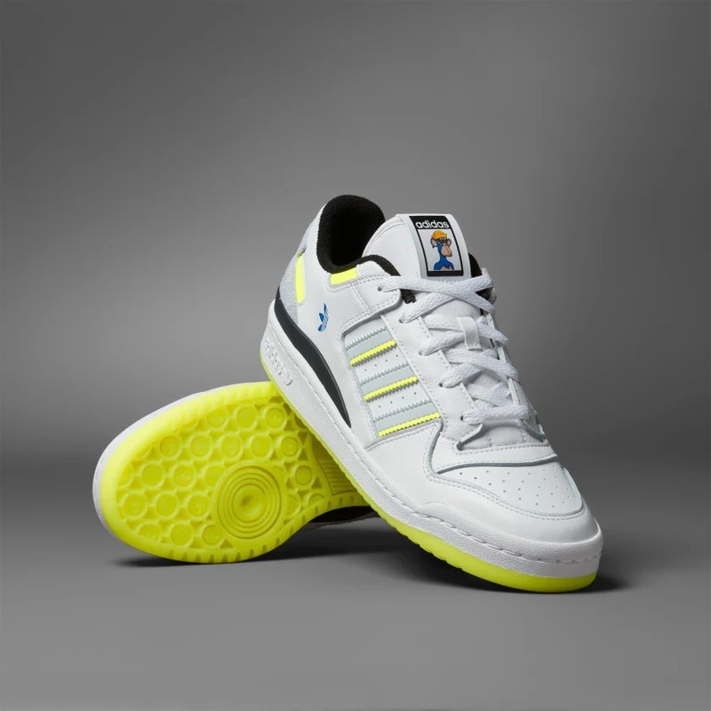 Indigo Herz x adidas Forum Low CL "Cloud White" | IE1855