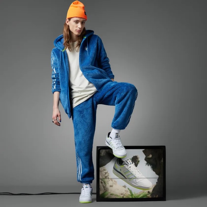 Indigo Herz x adidas Forum Low CL "Cloud White" | IE1855 Indigo Herz x adidas Forum Low CL "Cloud White" | IE1855