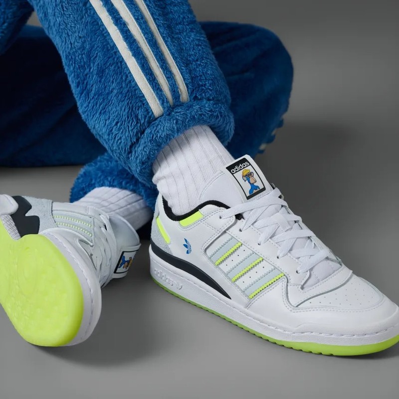 Indigo Herz x adidas Forum Low CL "Cloud White" | IE1855