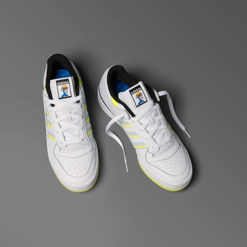 Indigo Herz x adidas Forum Low CL "Cloud White" | IE1855