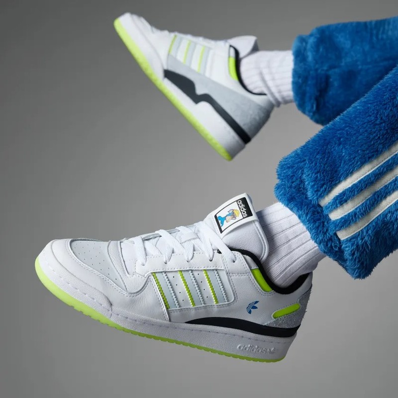 Indigo Herz x adidas Forum Low CL "Cloud White" | IE1855