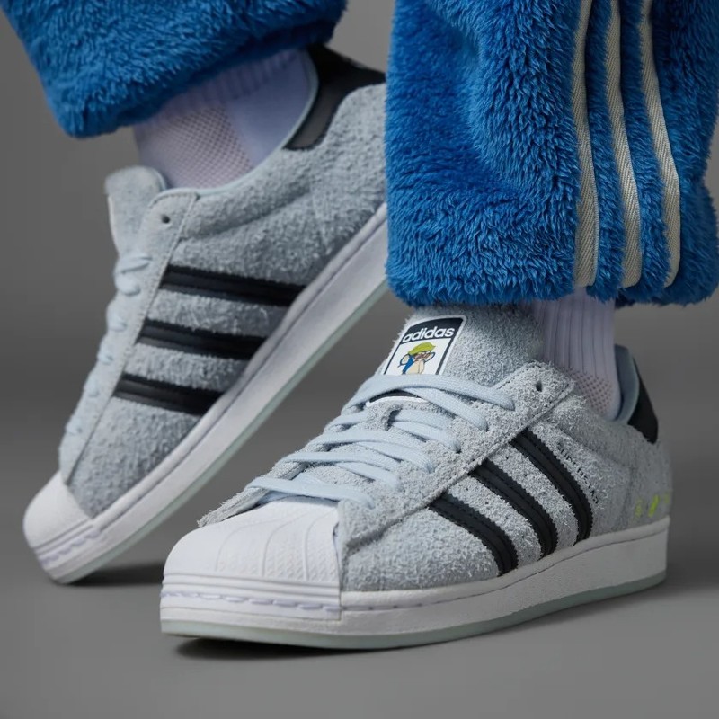 Indigo Herz x adidas Superstar "Halo Blue" | IE1841