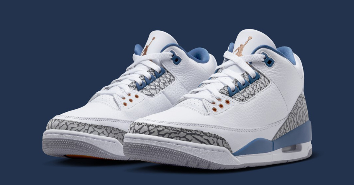 Gerüchten zufolge erscheint bald Michael Jordans Air Jordan 3 PE "Washington Wizards" Gerüchten zufolge erscheint bald Michael Jordans Air Jordan 3 PE "Washington Wizards"