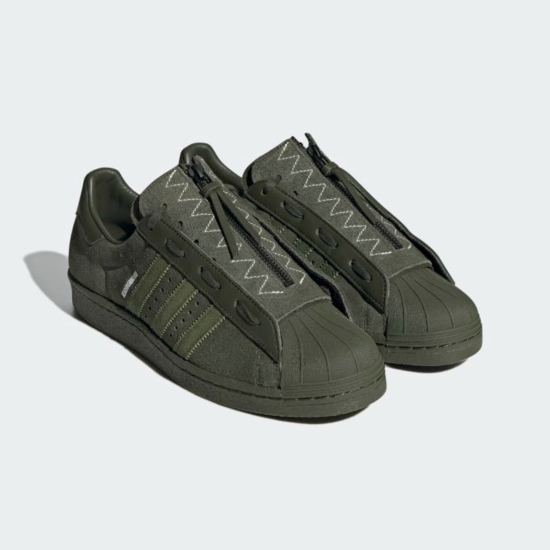 Neighborhood x adidas Superstar 80s "Night Cargo" | GX1401