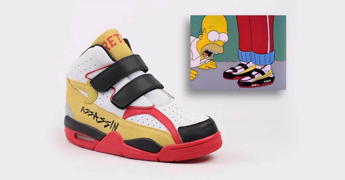 ASSASSIN Sneaker von Homer Simpson wird zum Leben erweckt ASSASSIN Sneaker von Homer Simpson wird zum Leben erweckt