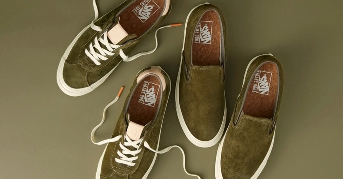 The Todd Snyder x Vans "Dirty Martini" Pack is Not Inspired by Cannabis