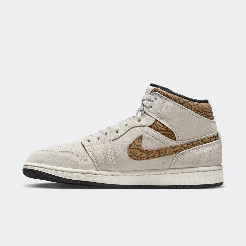 Air Jordan 1 Mid SE "Brown Elephant" | DZ4129-102