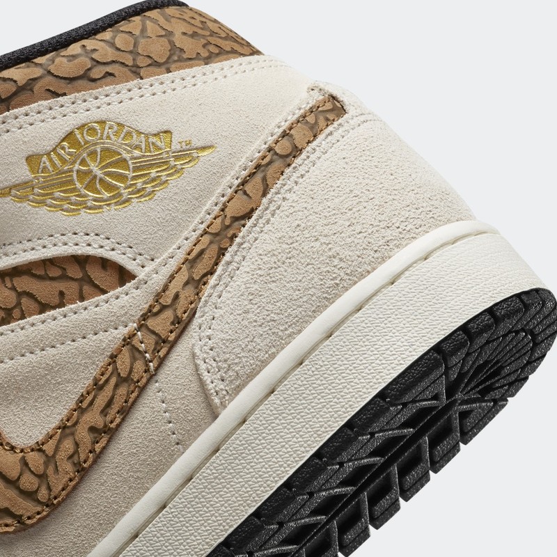 Air Jordan 1 Mid SE "Brown Elephant" | DZ4129-102