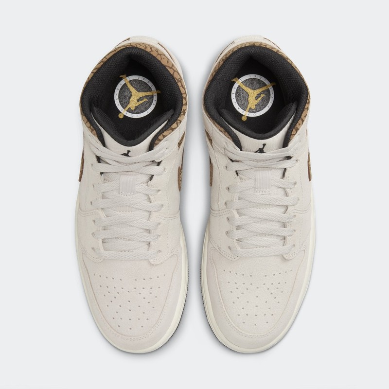 Air Jordan 1 Mid SE "Brown Elephant" | DZ4129-102