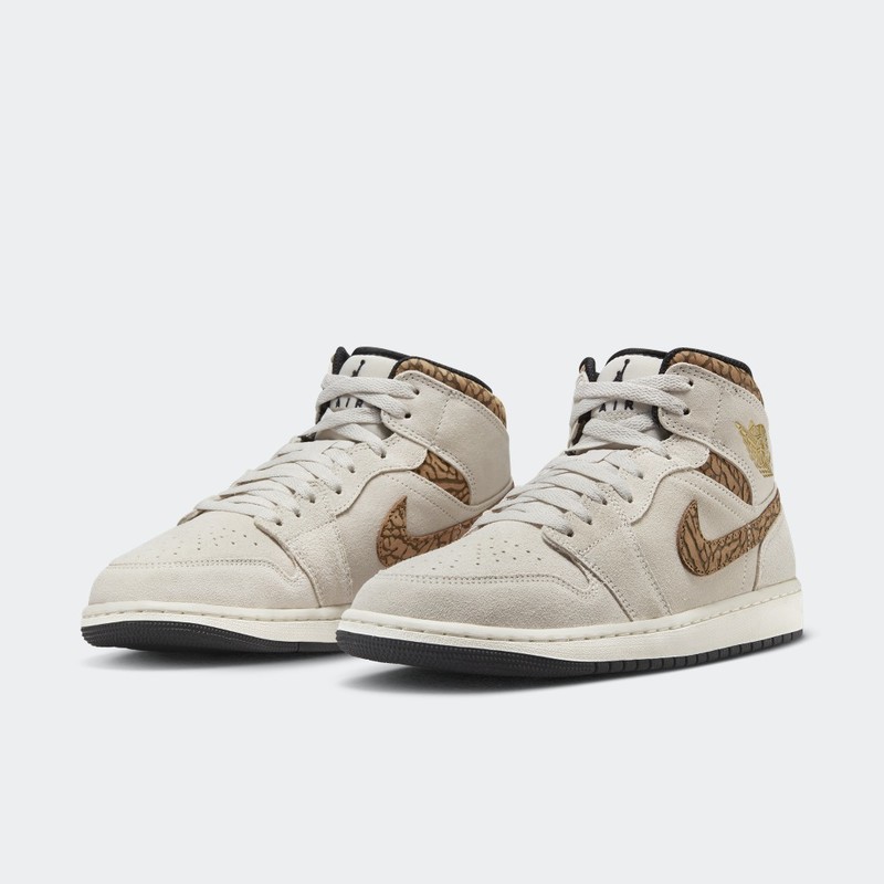 Air Jordan 1 Mid SE "Brown Elephant" | DZ4129-102