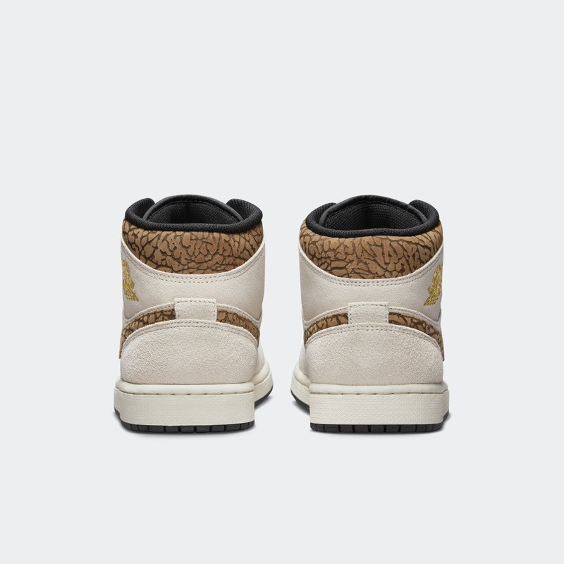 Air Jordan 1 Mid SE "Brown Elephant" | DZ4129-102