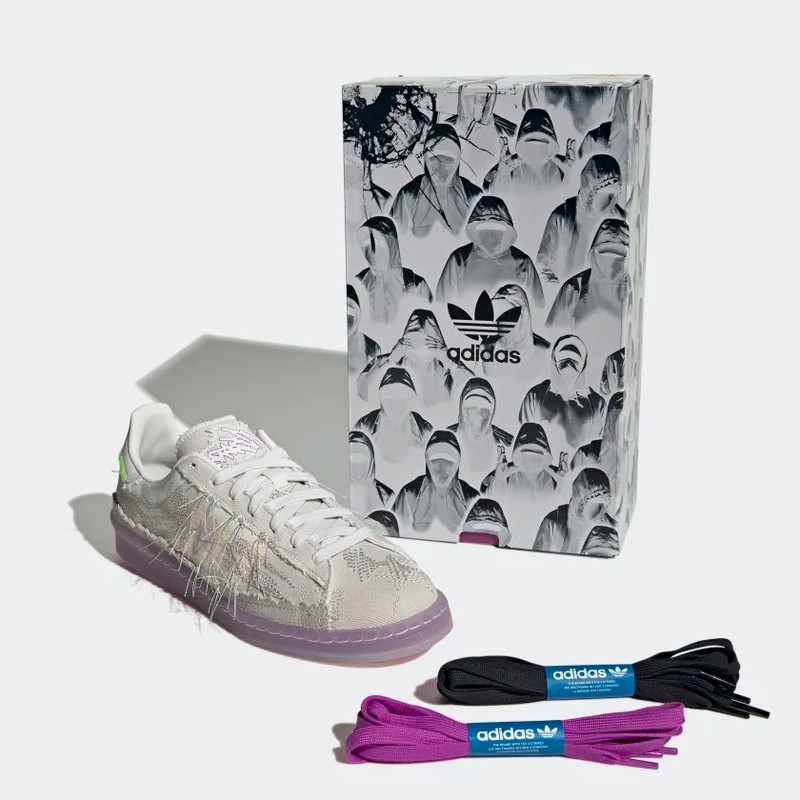 Youth of Paris x adidas Campus 80s "Crystal White" | ID6805