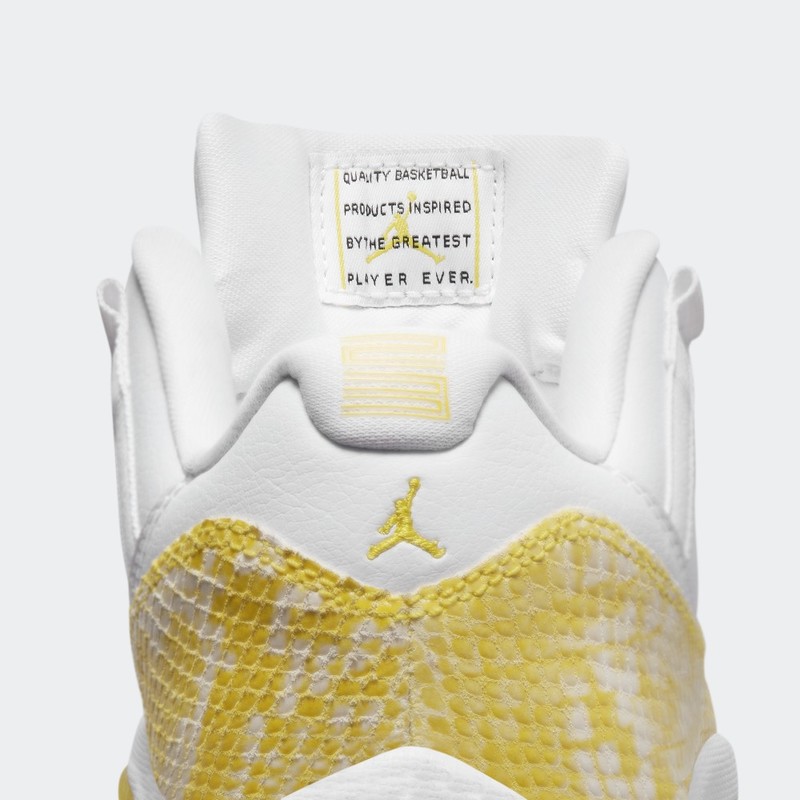 Air Jordan 11 Low "Yellow Snakeskin" | AH7860-107