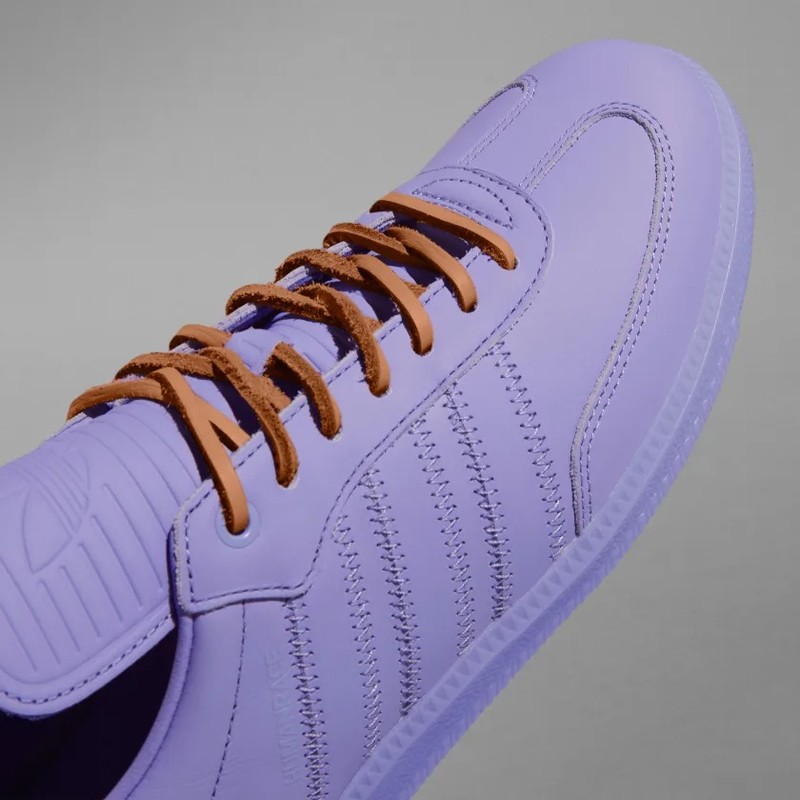 Pharrell Williams x adidas Samba Humanrace "Purple" | IE7296