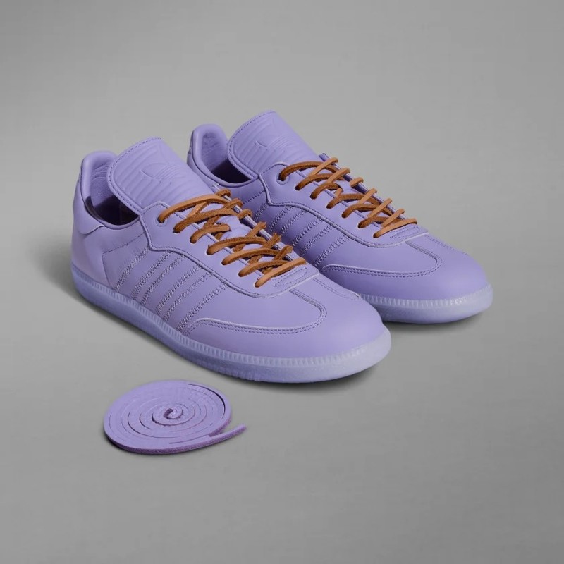 Pharrell Williams x adidas Samba Humanrace "Purple" | IE7296