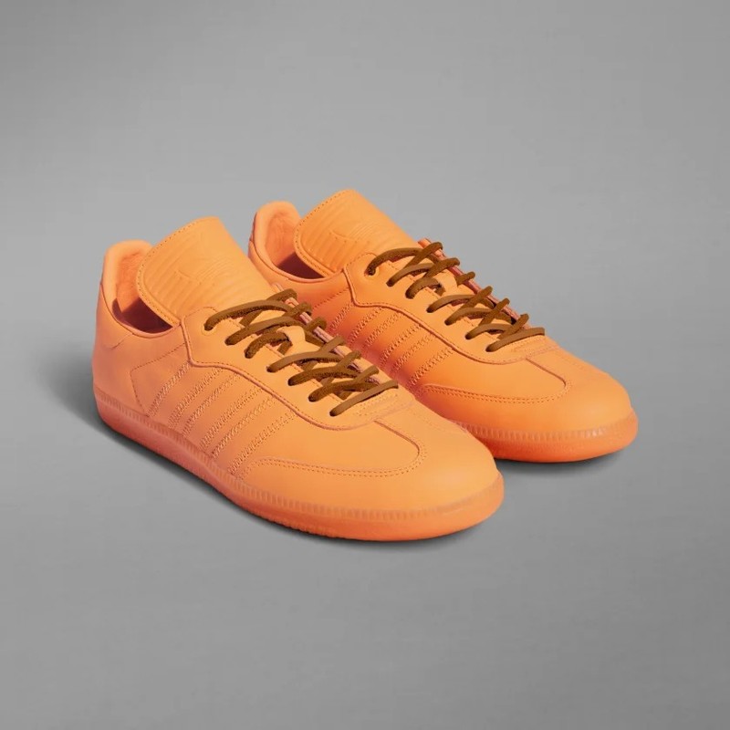 Pharrell Williams x adidas Samba Humanrace "Orange" | IE7293 Pharrell Williams x adidas Samba Humanrace "Orange" | IE7293