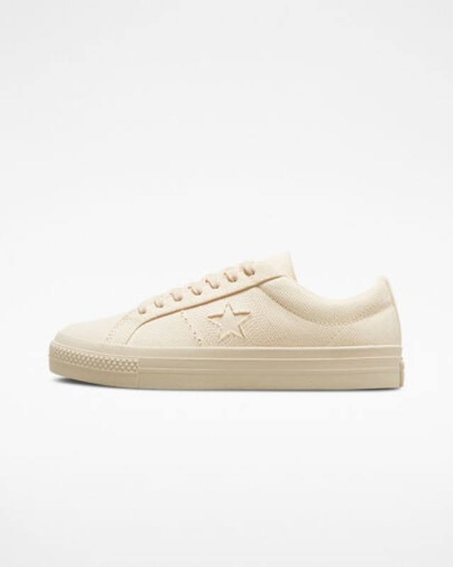 Converse One Star Pro Herringbone "Soft Dune" | A03663C