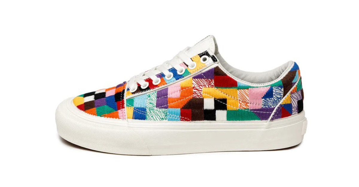 Asphaltgold hat den Vans Old Skool LX „Love Wins“