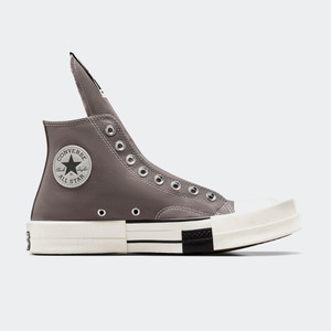 Rick Owens x Converse TURBODRK Chuck 70 Laceless "Iron" | A03938C Rick Owens x Converse TURBODRK Chuck 70 Laceless "Iron" | A03938C