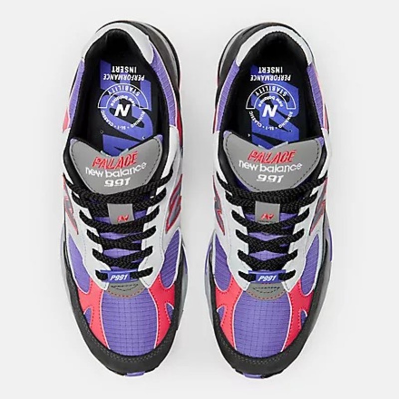 Palace x New Balance 991v1 "Ultra Violet" | M991PLE