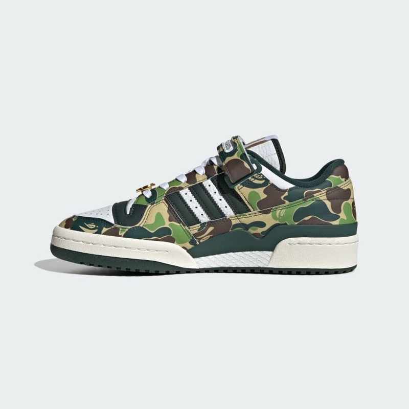 Bape x adidas Forum 84 Low "30th Anniversary - Green Camo" | ID4771