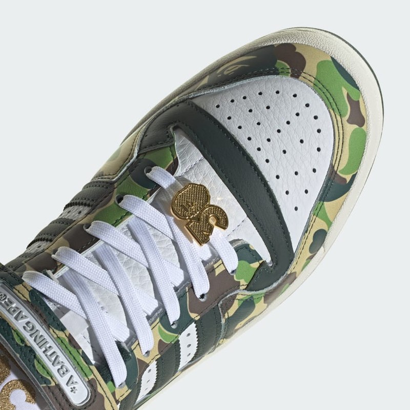 Bape x adidas Forum 84 Low "30th Anniversary - Green Camo" | ID4771