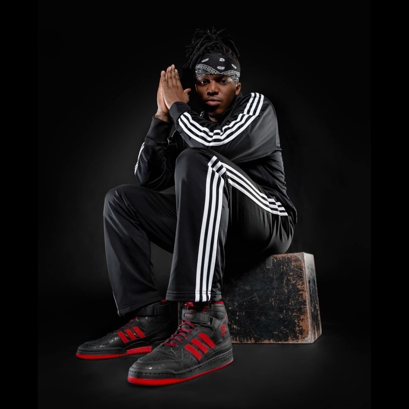 KSI x adidas Forum High "Core Black" | GW4527