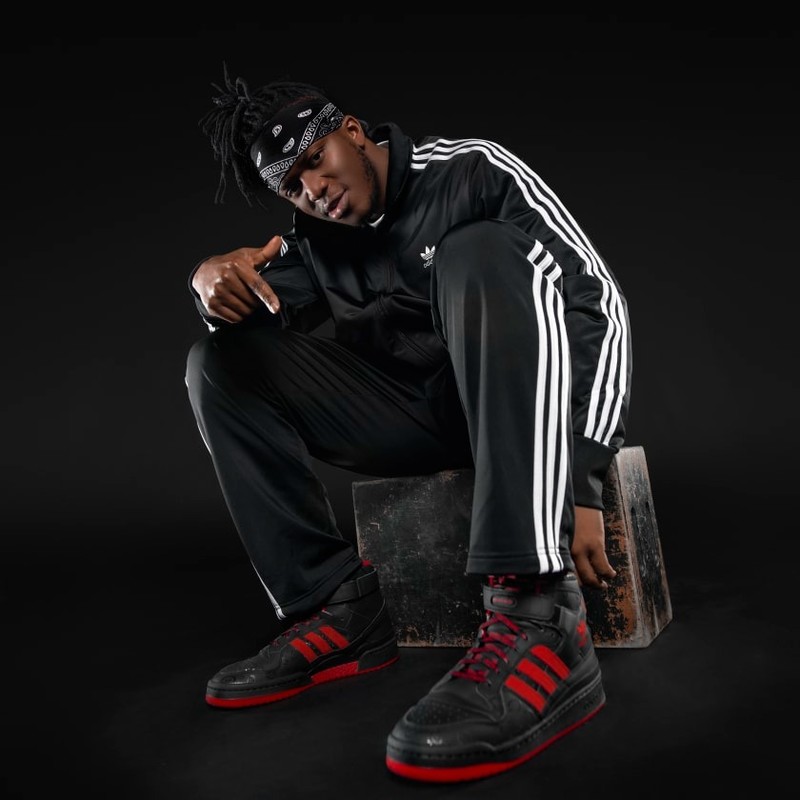 KSI x adidas Forum High "Core Black" | GW4527