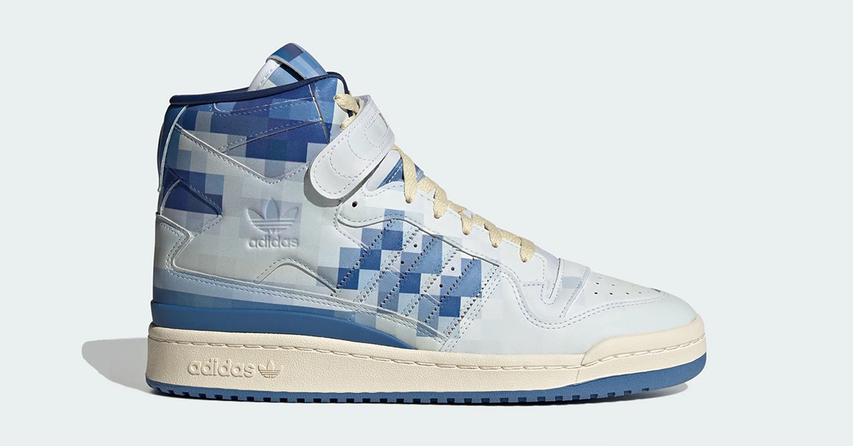 Der adidas Forum 84 High kriegt ein verpixeltes Makeover Der adidas Forum 84 High kriegt ein verpixeltes Makeover