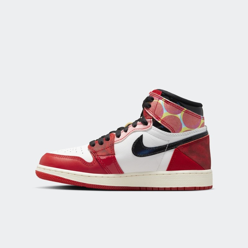 Spider-Man x Air Jordan 1 High OG "Spider-Verse" (GS) | DV1753-601