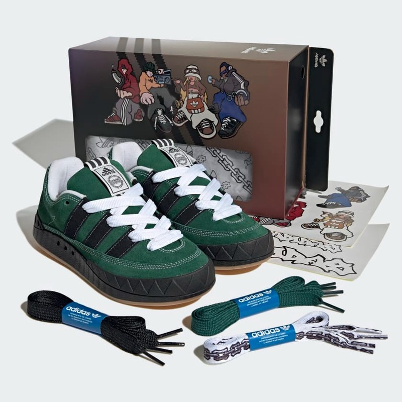YNuK x adidas Adimatic "Green" | IE2164