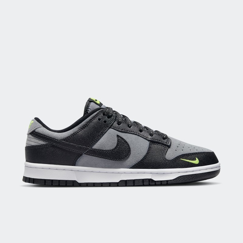 Nike Dunk Low "Black Grey Volt" | FQ2205-001