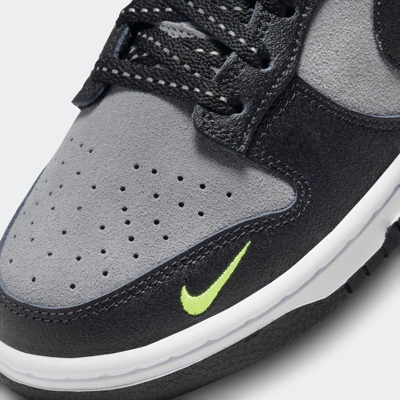 Nike Dunk Low "Black Grey Volt" | FQ2205-001