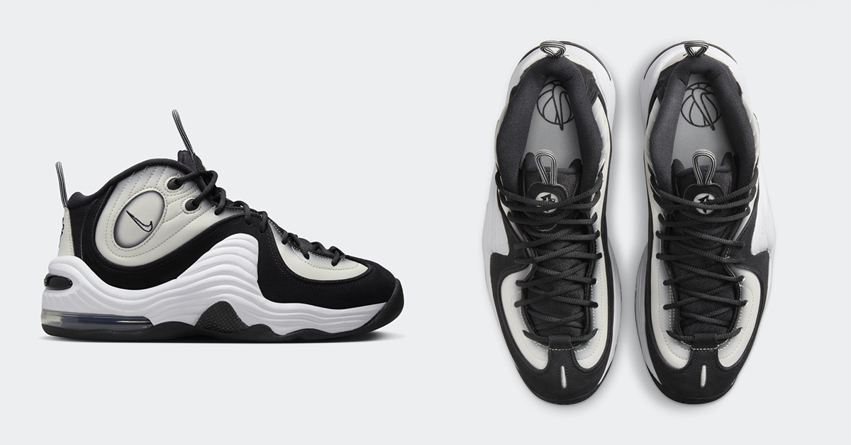 Panda Colorway auf dem Nike Air Penny 2