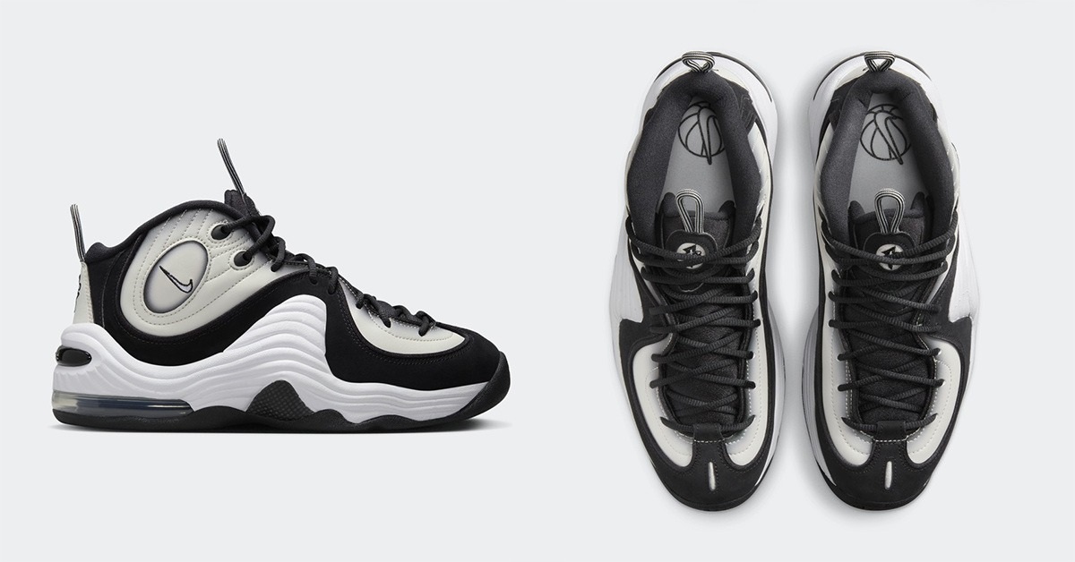Panda Colourway on the Nike Air Penny 2 Panda Colourway on the Nike Air Penny 2