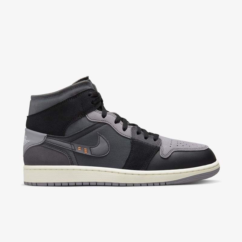 Air Jordan 1 Mid Inside Out Black | DM9652-001