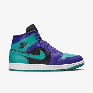 Air Jordan 1 Mid Black Grape | BQ6472-502