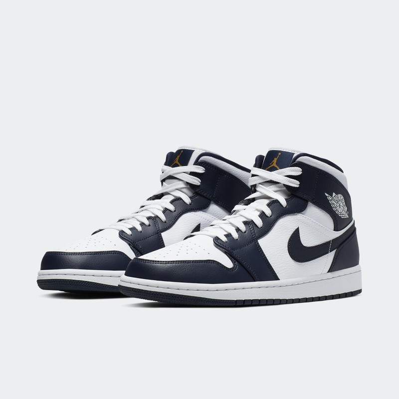 Air Jordan 1 Mid Obsidian | 554724-174