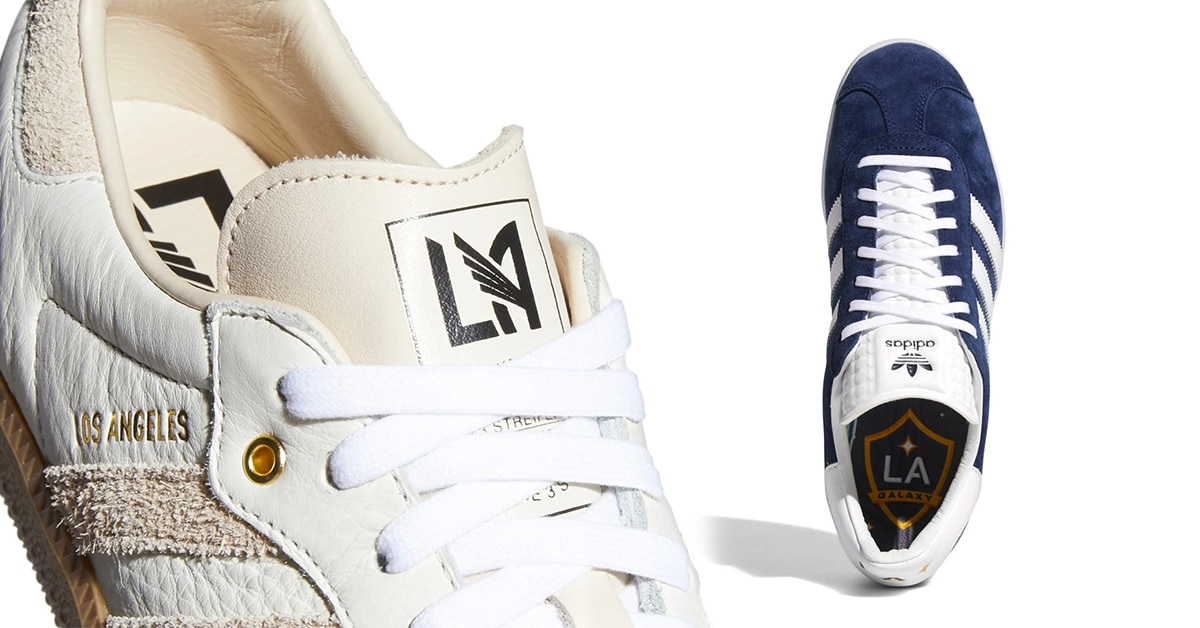 Two Classic adidas Sneakers for Los Angeles Football Clubs