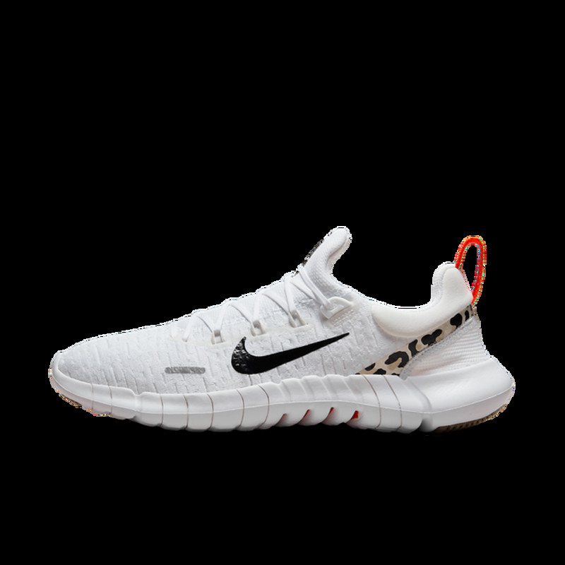 Nike free discount 5.0 leopard white