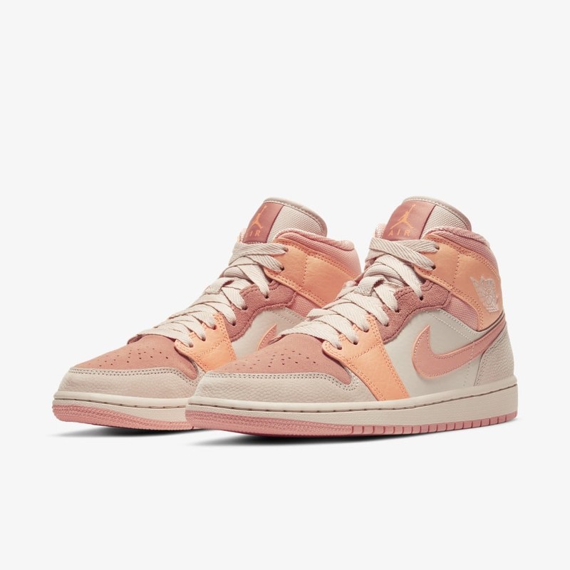 Air Jordan 1 Mid Apricot Orange | DH4270-800