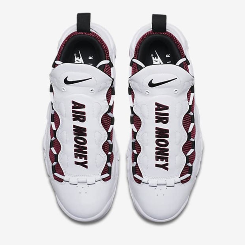 Nike Air More Money Dollar White/Red | AJ2998-100