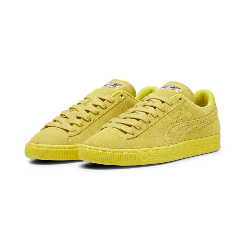 Puma Suede Yellow "Love Marathon" | 395830-03