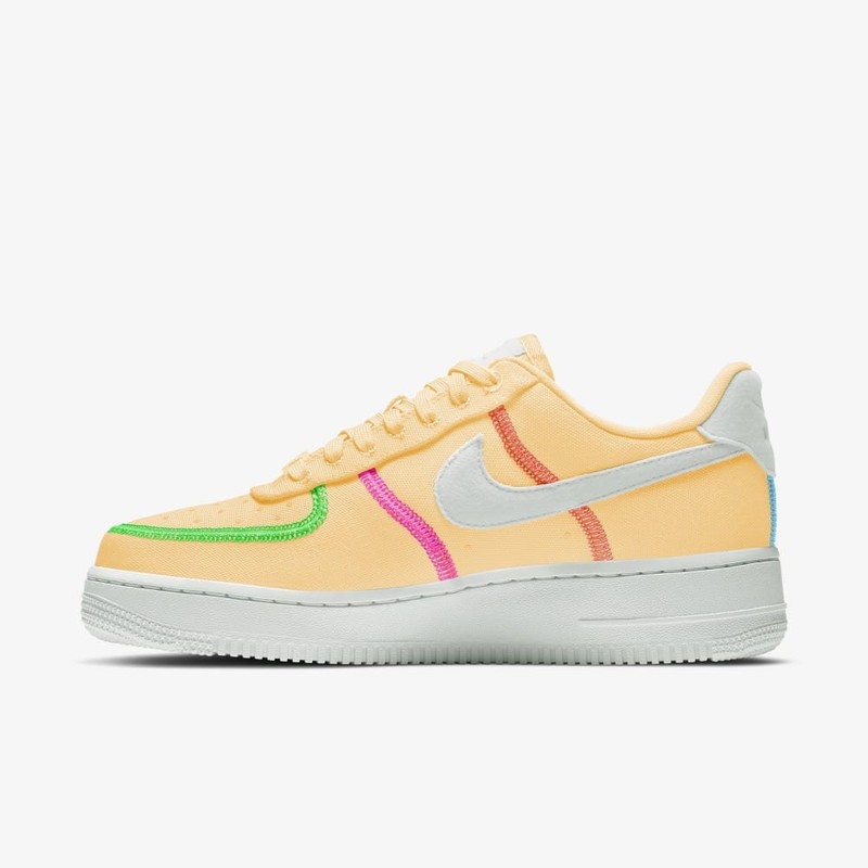 Nike Air Force 1 LX Canvas Orange | CK6572-800