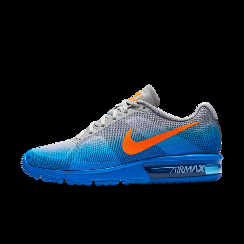 Nike air best sale max sequent orange